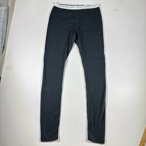 Filson Merino Wool Baselayer Longjohn Pants Medium Green Lightweight Stretch